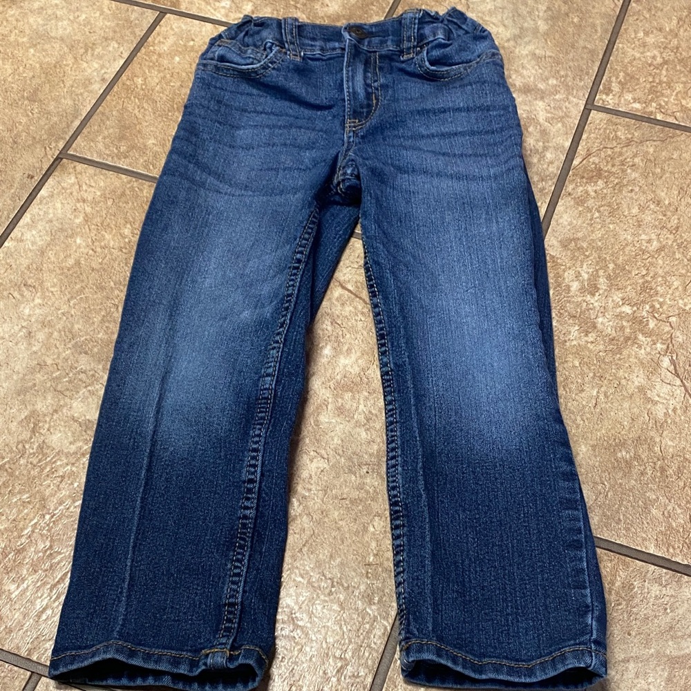 OshKosh B'gosh Classic Blue Size 5R/5A Denim Jeans Cotton Preppy